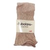Baumwoll Loop 100x8cm, Zopfmuster, beige
