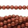 Jaspe rouge, Ø6mm, 30 pcs