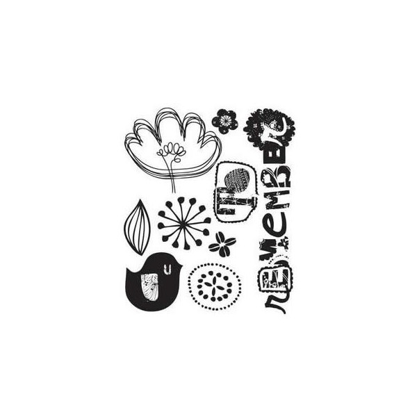 Prima - Clear Stamps Doodle