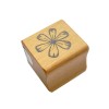 Rubberstamp Flower 25x25mm