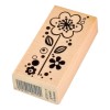 Sello flor 35x70mm