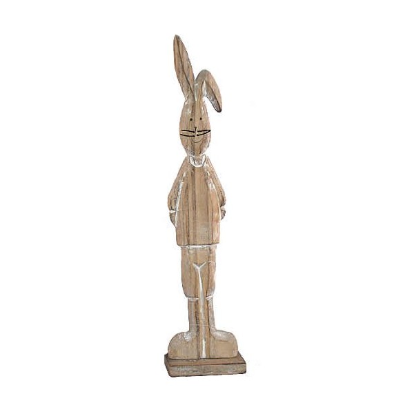 Wooden rabbit 30cm