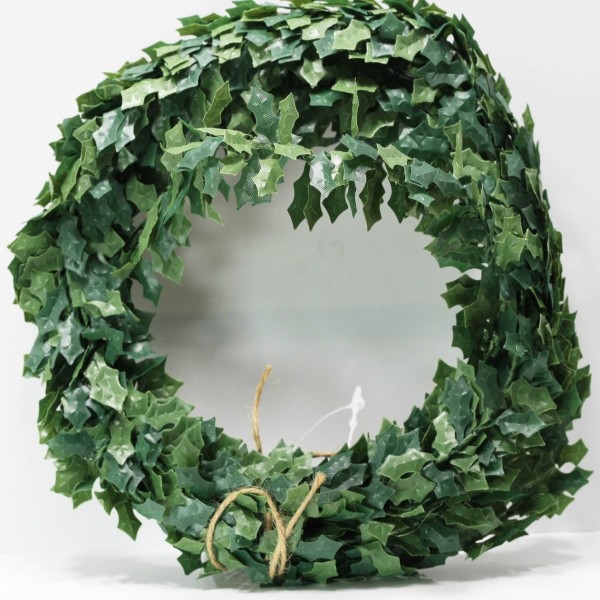 Artificial holly mini garland, 2.5m