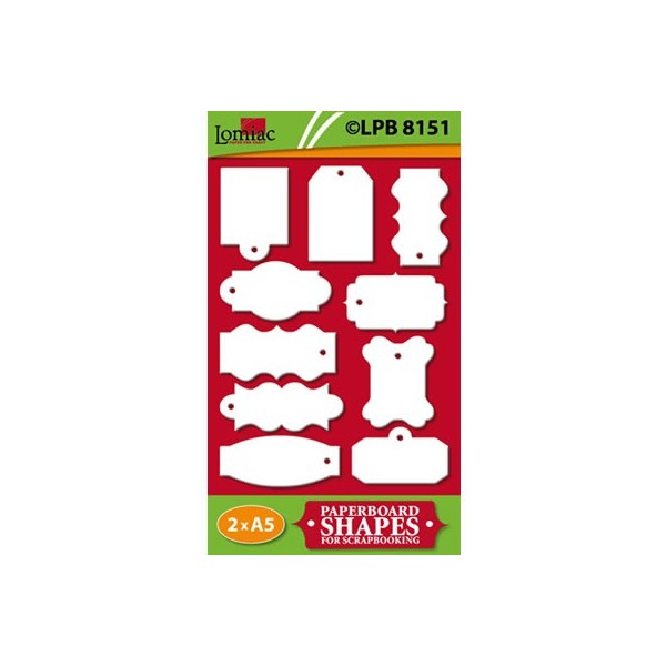 Lomiac - Pre-Cut Paper Tags