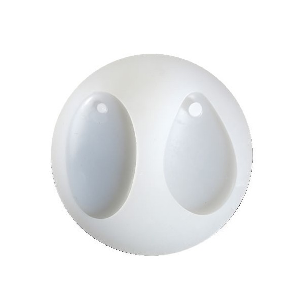 Giessform Schmuckanhänger Tropf 5+6cm