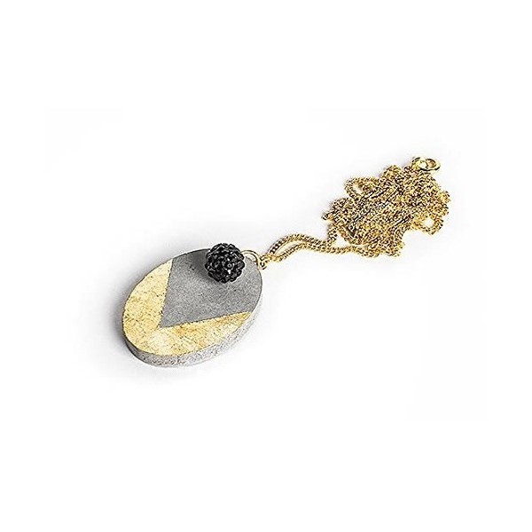 Moule pendentif ovale 1.9x3.9cm