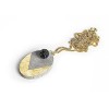 Moule pendentif ovale 1.9x3.9cm