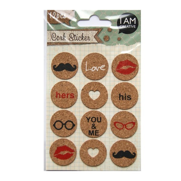 Cork Stickers - Adhesivos de corcho