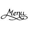 Rubber Stamp "Menu"