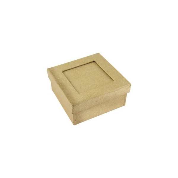Cardboard passepartout box square
