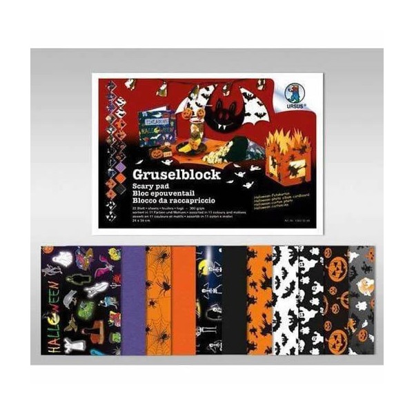 Photo mounting board Halloween, 25x35cm, 300g/m²