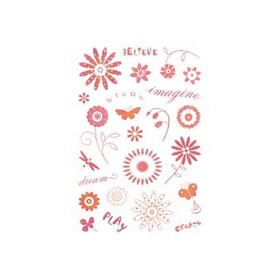 Sellos de silicona, Garden Words
