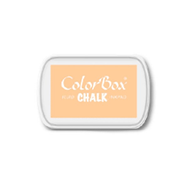 Stamp pad chalk effect, Colorbox chalk, Bisque