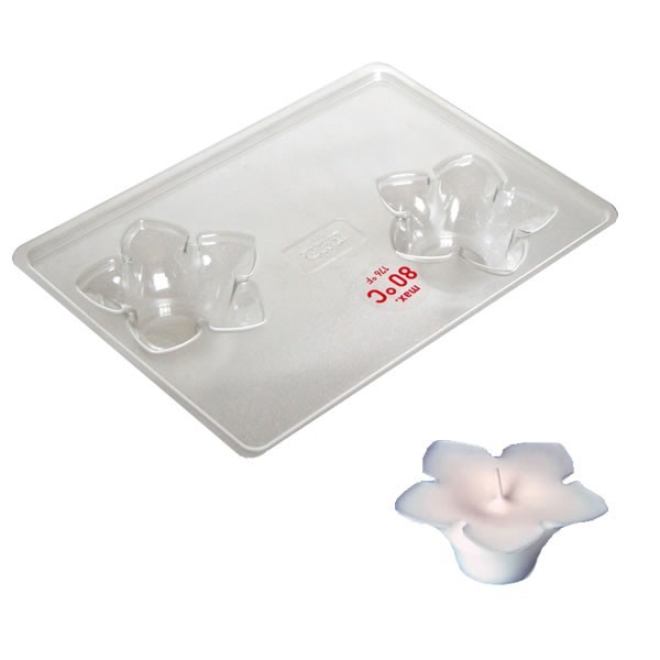 Floating candles mould, flower