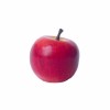 Red wooden apples 3cm, 6 pcs