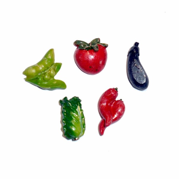 Polyresin objects "vegetables"
