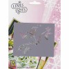 Embossing template bird 9x11cm