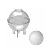 Spherical candle mould