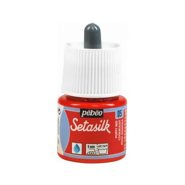 Setasilk, coquelicot