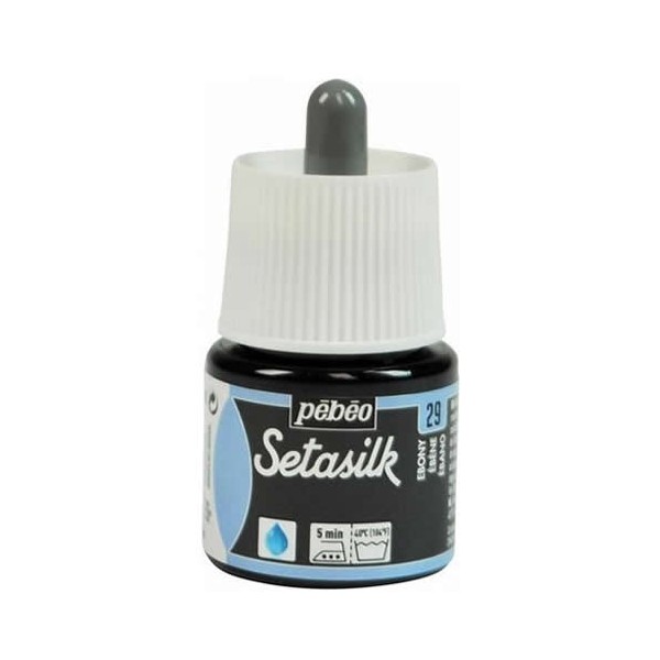 Setasilk, ebenholz