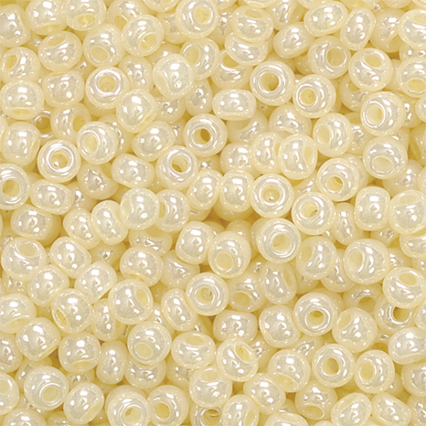 Bohemian Rocailles Beads, 2,5mm, 20 g, beige