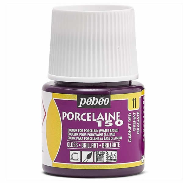 Porcelaine 150 Garnet red