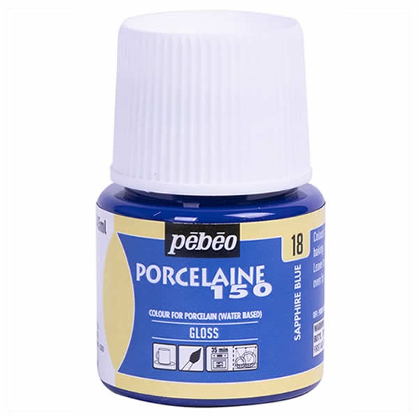 Porcelaine 150 Saphire blue