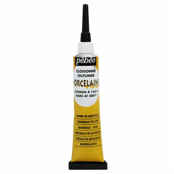 Porcelaine outliner Marseille Yellow