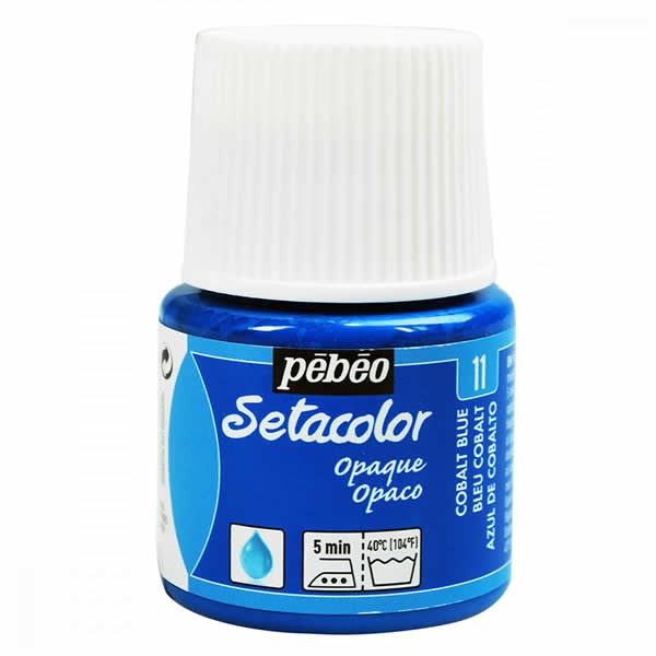 Setacolor opaque, cobalt blue