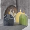 Arc large silicone candle mold