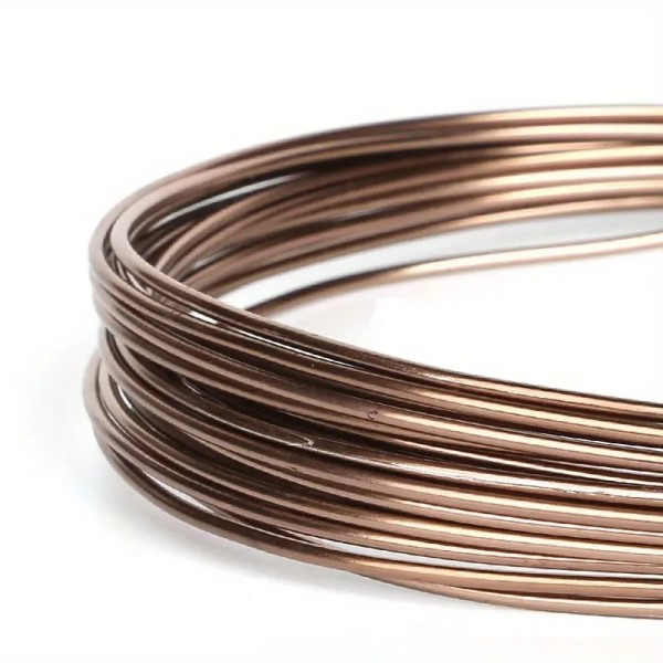 Hilo aluminio Ø 1.8 mm/50g, marron claro