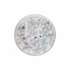 Glasschliff-Perlen 4mm, hellblau, +/-44 stk