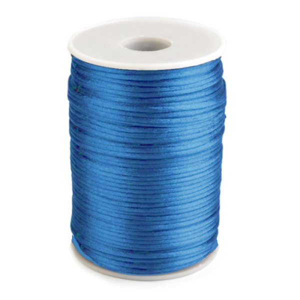 Satin cord 5m/2mm turquoise