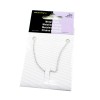 Cadenita, color : plata,  1m x 2mm