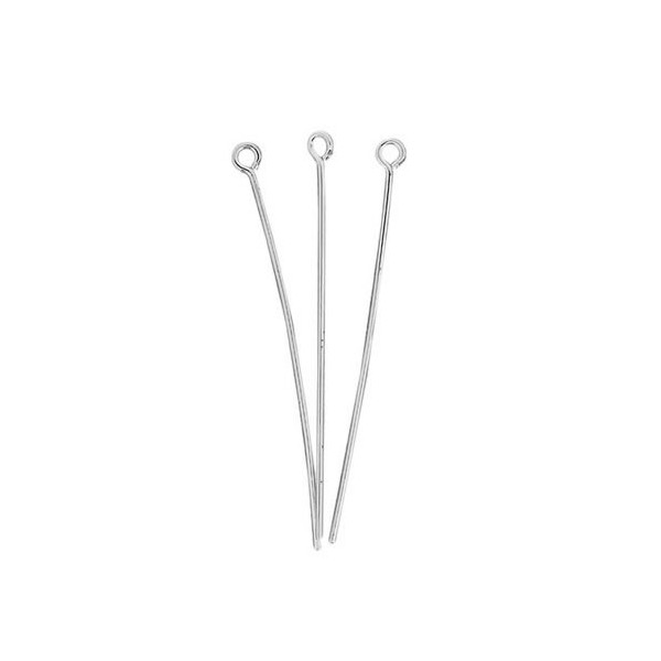 Chevilles à remailler, 50/0.7mm, couleur argent
