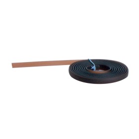 Lacet PVC caramel, 6mm / +/-170cm
