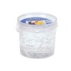 Candle-gel with wick, colourless, 700g