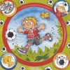 Serviette football, 1 pièce