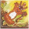 Serviette écureuil, 1 pièce