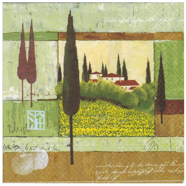 Serviette Toscana, 1 pce