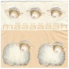 Serviette moutons, 1 pièce