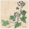 Serviette lierre + fruits, 1 pièce