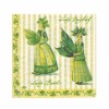 Serviette mini Lady Basil, 1 pièce