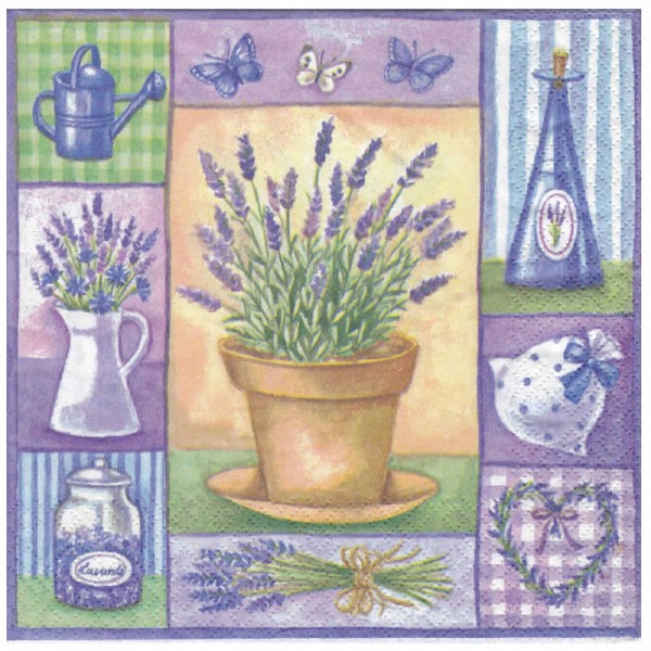 Napkin Lavender, 1 piece