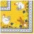 Napkin hens and rabbits, 1 piece