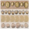 Serviette Golden Nuts, 1 Stk