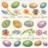 Serviette mini motifs Pâques, 1 pièce