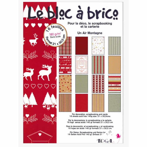 TOGA - Paper Pad Weihnachten