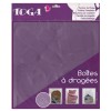 Candy box folding stencil