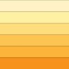 Assortiment de 30 feuilles 120g/m2, jaune-orange